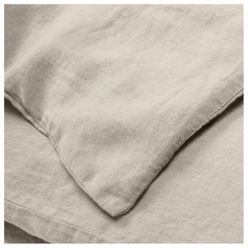 Housse de couette en lin lavé | Naturel