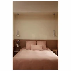 Housse de couette en lin lavé | Vieux Rose