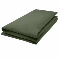 Housse de couette en lin lavé | Vert kaki