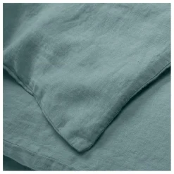 Housse de couette en lin lavé | Bleu horizon