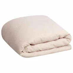 Housse de couette en mousseline de coton | Nude