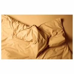 Housse de couette en percale organique | Doré