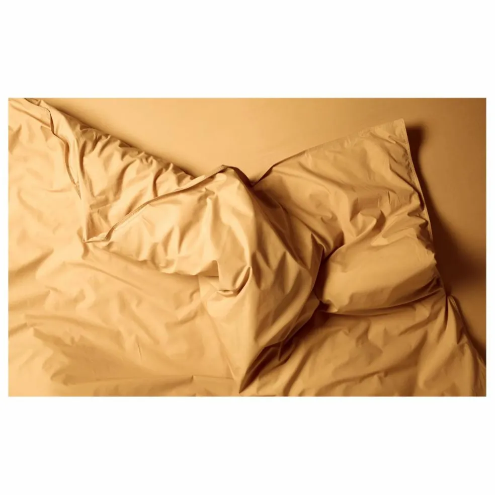 Housse de couette en percale organique | Doré