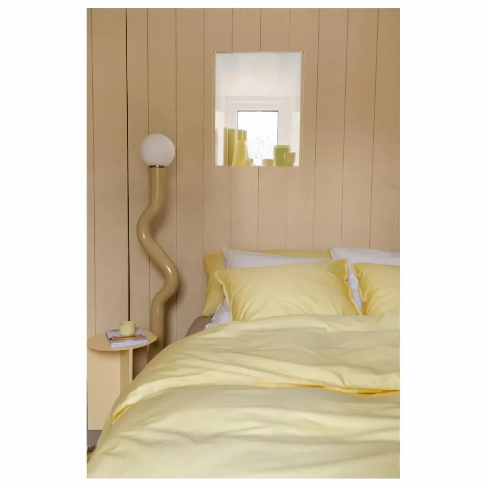 Housse de couette en percale organique - Butter Yellow | Jaune