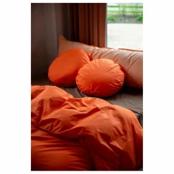 Housse de couette en percale organique - Poppy Orange | Orange