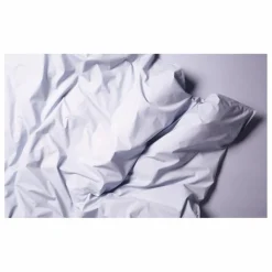 Housse de couette en percale organique | Lilas