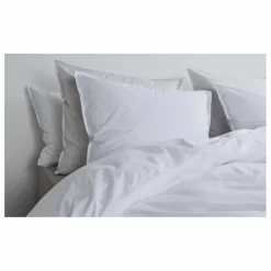 Housse de couette en percale organique | Blanc