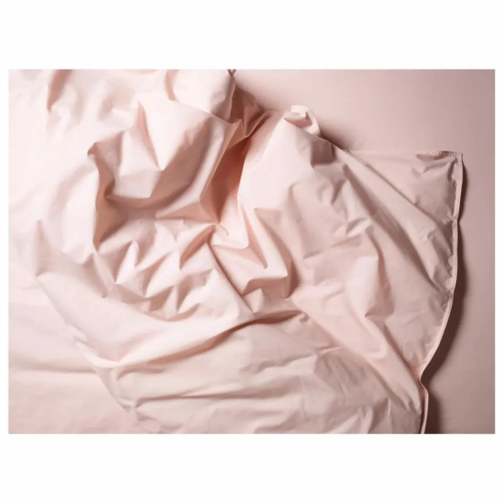 Housse de couette en percale organique | Blush