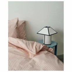 Housse de couette Fineline | Rose pâle
