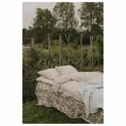 Housse de couette Gingham Sky | Bleu ciel