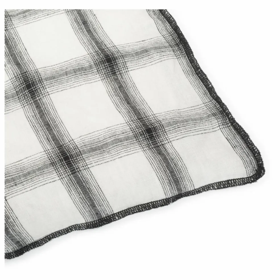 Housse de couette Highlands en lin lavé | Blanc