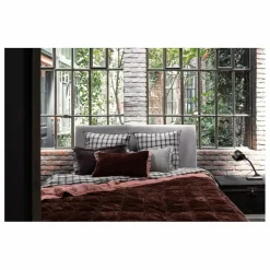 Housse de couette Highlands en lin lavé | Blanc