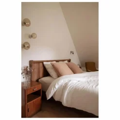 Housse de couette Lin lavé | Blanc cassé