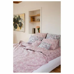 Housse de couette Noemie en coton bio | Rose
