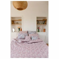 Housse de couette Noemie en coton bio | Rose
