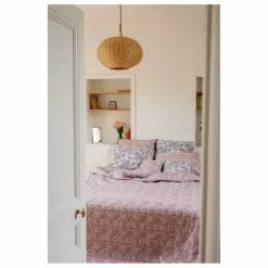 Housse de couette Noemie en coton bio | Rose