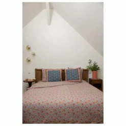 Housse de couette Noemie en coton bio | Orange