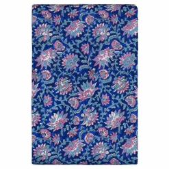 Housse de couette Noemie en coton bio | Bleu foncé