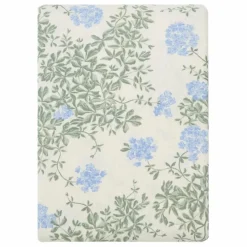 Housse de couette Plumbago en coton bio | Bleu