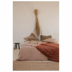 Housse de couette Sandhills en lin | Brun roux