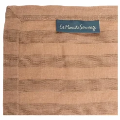 Housse de couette Sandhills en lin | Brun roux