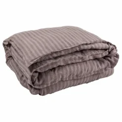 Housse de couette Sandhills en lin | Violet