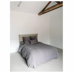 Housse de couette Sandhills en lin | Violet