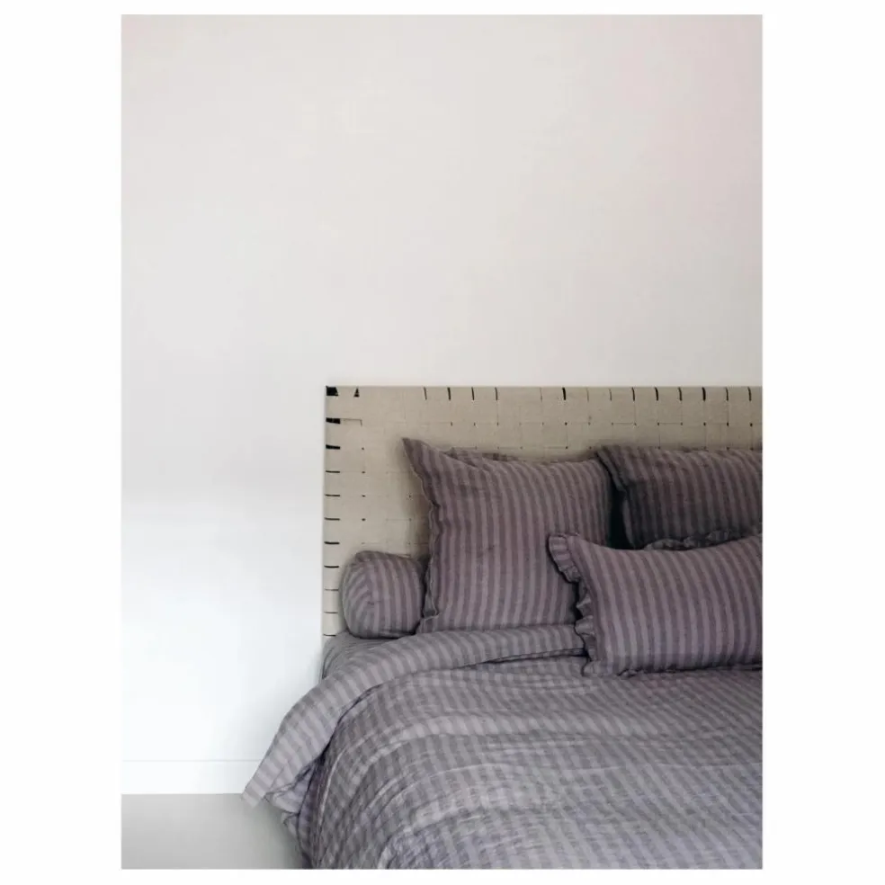 Housse de couette Sandhills en lin | Violet