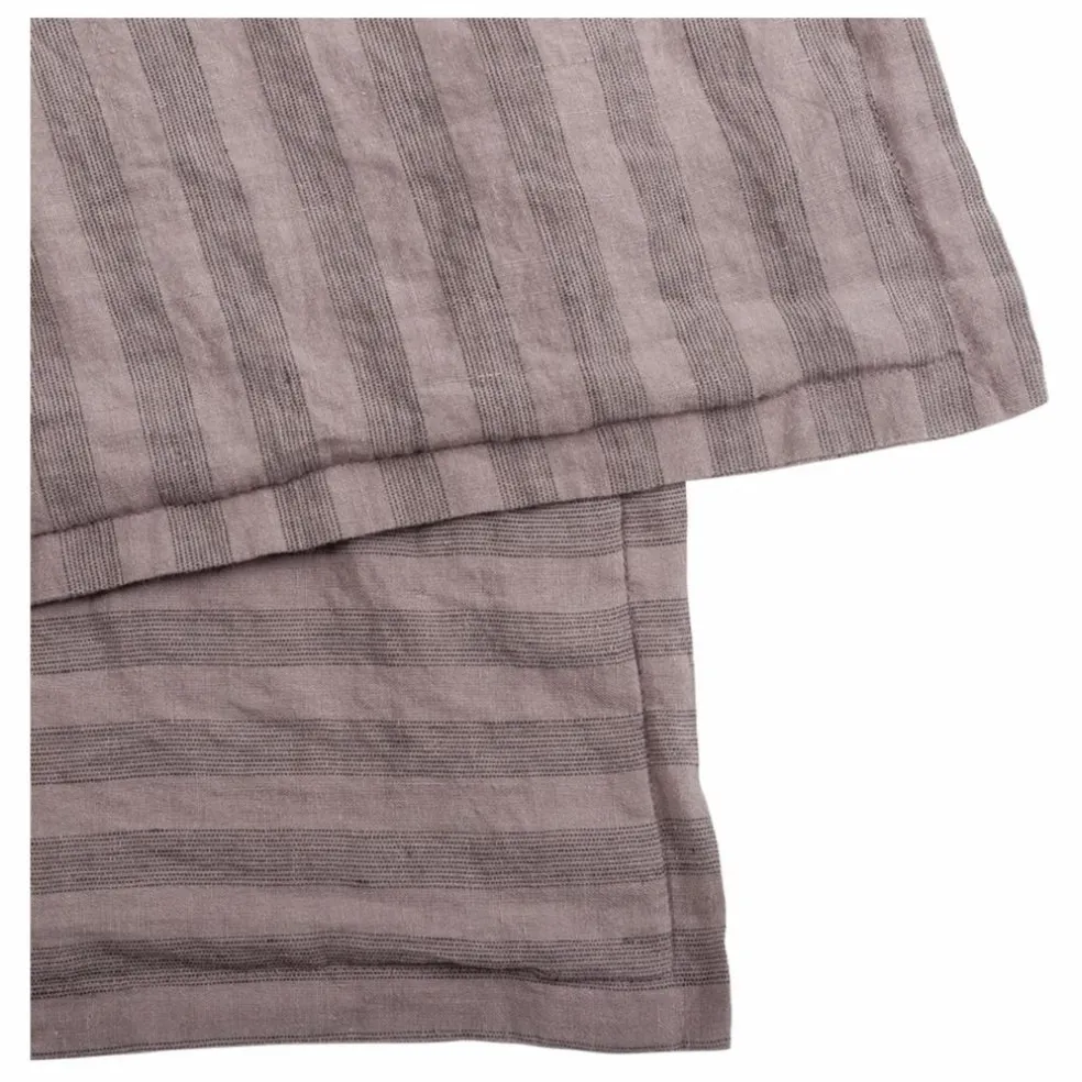 Housse de couette Sandhills en lin | Violet