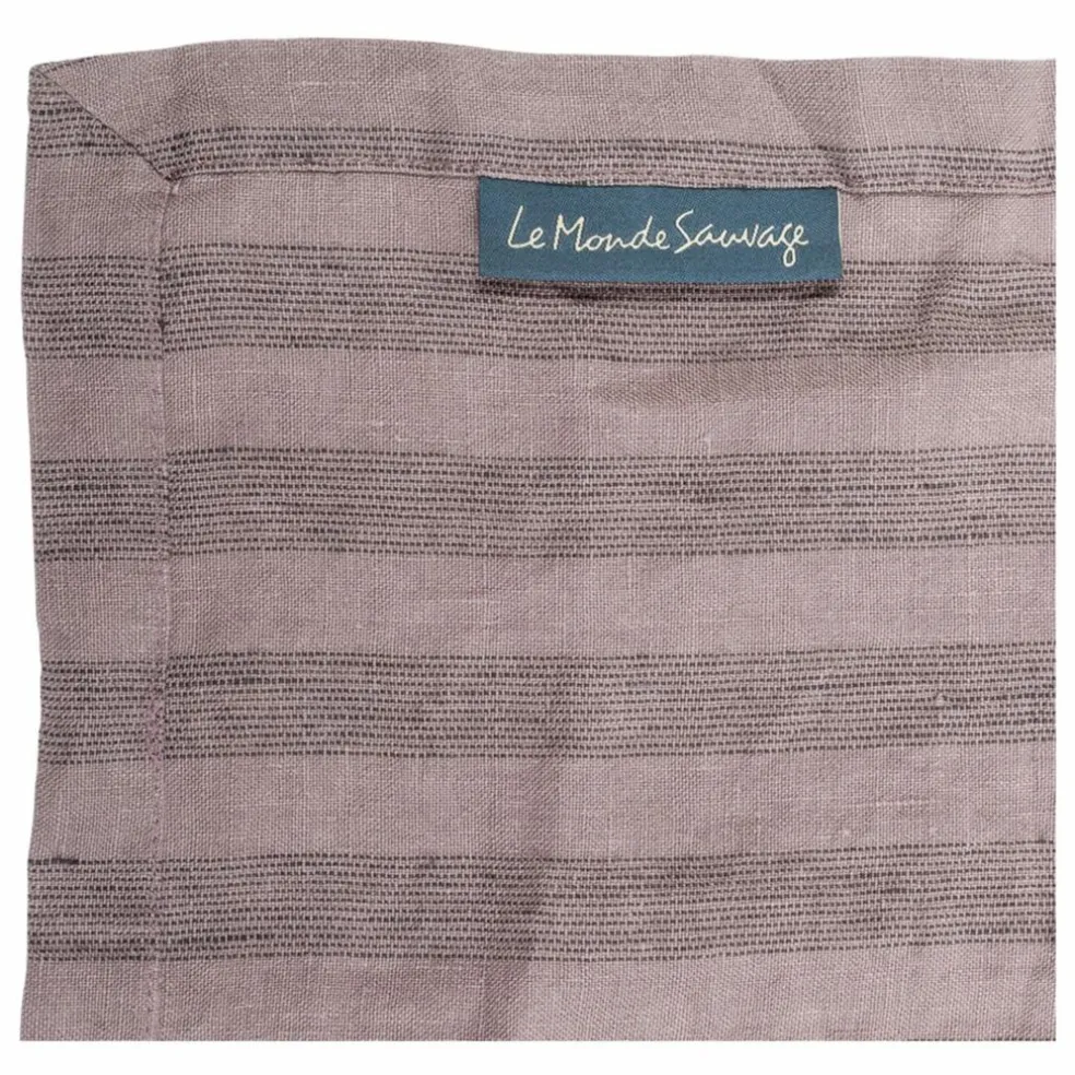 Housse de couette Sandhills en lin | Violet
