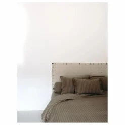 Housse de couette Sandhills en lin | Marron