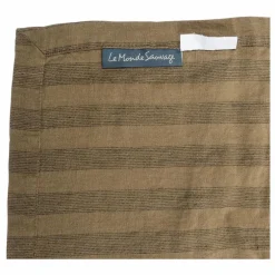 Housse de couette Sandhills en lin | Marron