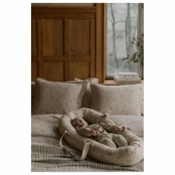 Housse de couette Viola en mousseline de coton