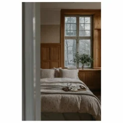 Housse de couette Viola en mousseline de coton
