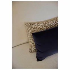 Housse de coussin Argentine en velours | Saphir