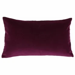 Housse de coussin Argentine en velours | Grenat