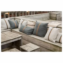 Housse de coussin Atlas | Gris anthracite