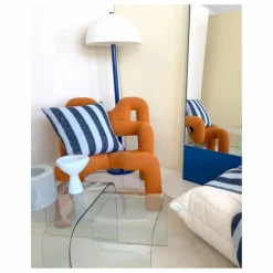 Housse de coussin Candy Wrap | Bleu marine