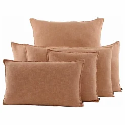 Housse de coussin en lin California | Mocha