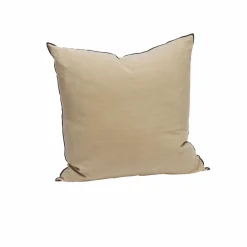 Housse de coussin en lin et coton | Sable