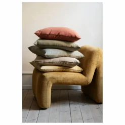 Housse de coussin en lin et coton | Sable