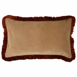 Housse de coussin en velours Doris