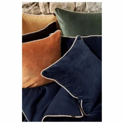 Housse de coussin en velours New Delhi | Encre
