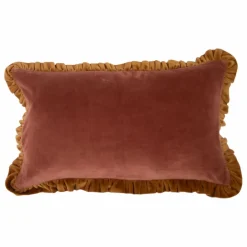 Housse de coussin en velours Doris