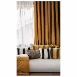 Housse de coussin en velours Rio | Gold