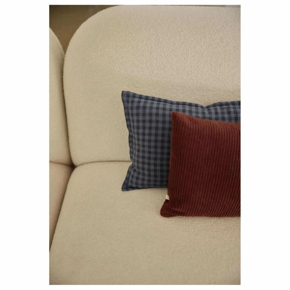 Housse de coussin en velours côtelé | Jaspe