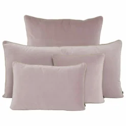 Housse de coussin en velours New Delhi | Rose poudré