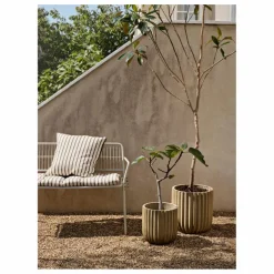 Housse de coussin Franca | Marron glacé