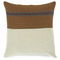 Housse de coussin Highland Stripe | Camel