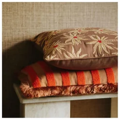 Housse de coussin Jackie | Corail